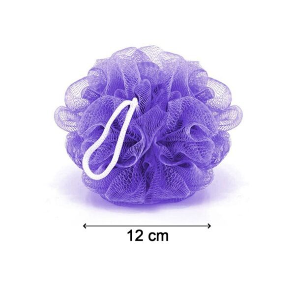 Bath Shower Loofah Sponge Pouf Body Scrubber (Pack of 6Pcs) - Image 3