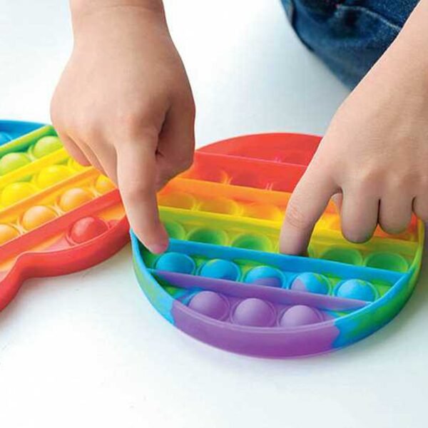 Random Shape Rainbow Colored Fidget (1Pc Only) - Image 4