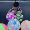 Bouncy Stress Reliever Fun Play Led Rubber Balls for Kids (1Pc Only)