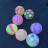 Bouncy Stress Reliever Fun Play Led Rubber Balls for Kids (1Pc Only) - Image 4