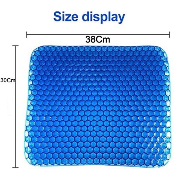 Silicone Flex Pillow Gel Orthopaedic Seat Cushion Pad for Car
