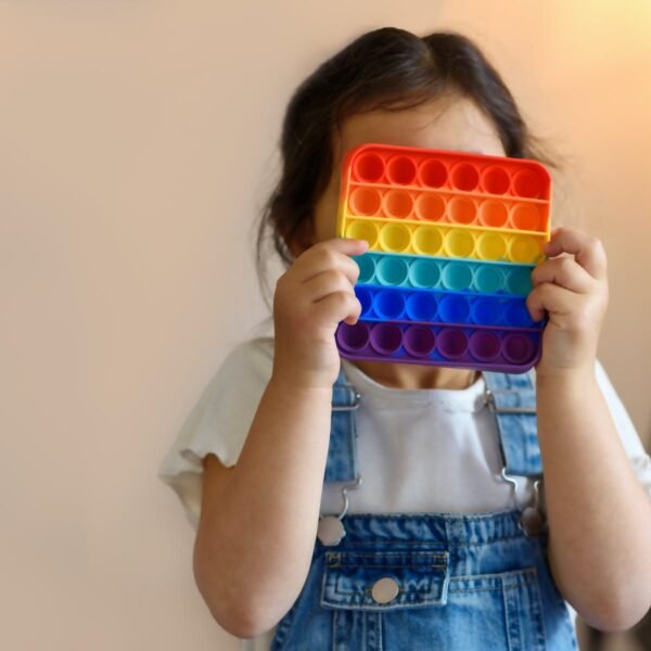 Random Shape Rainbow Colored Fidget (1Pc Only) - Image 3